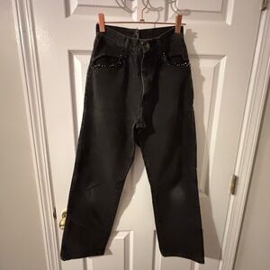 Rustler Women's Black Flare Jeans